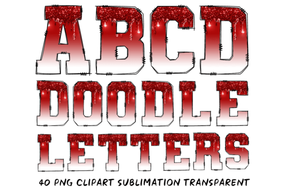 A Brand Designer's Review of the Christmas Dripping Glitter Alphabet Graphics