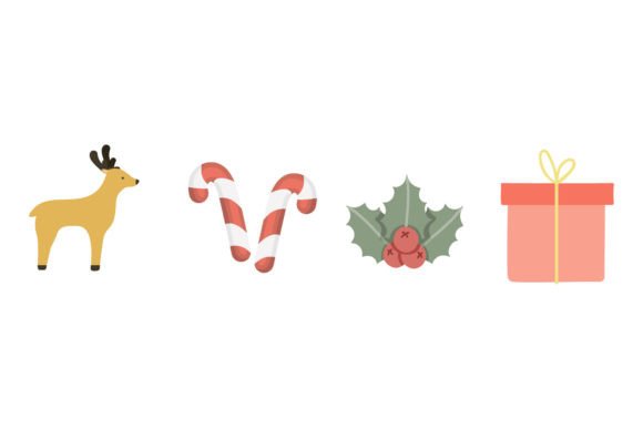 A Festive Graphics Pack for Crafting Cozy Christmas Projects