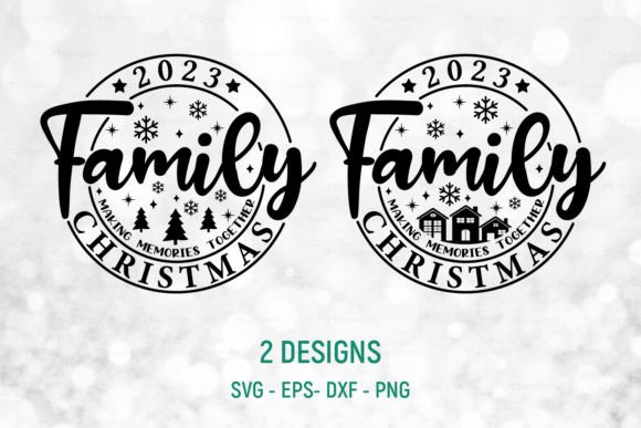 A Graphic Creator's Review of the Family Christmas SVG PNG Asset