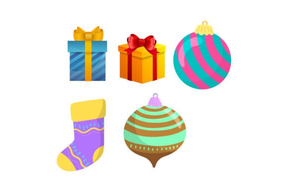 A Professional Review of Christmas Equipment Icon Graphics