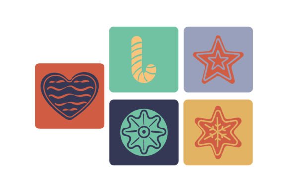 Christmas Retro Soft: A Festive Graphic Asset for Creators