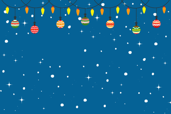 Christmas Rousing Background Graphics for Festive Illustrations