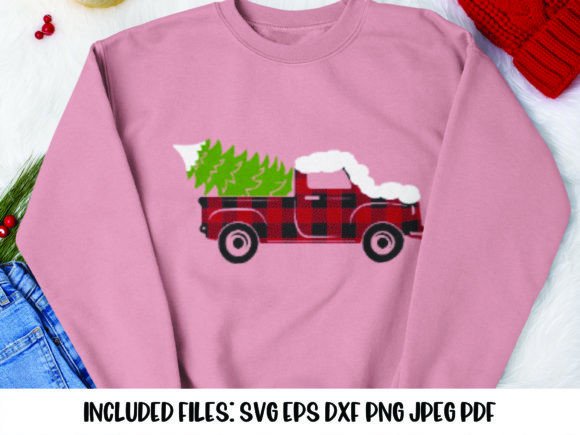 Reviewing the Buffalo Plaid Christmas Truck Embroidery Design